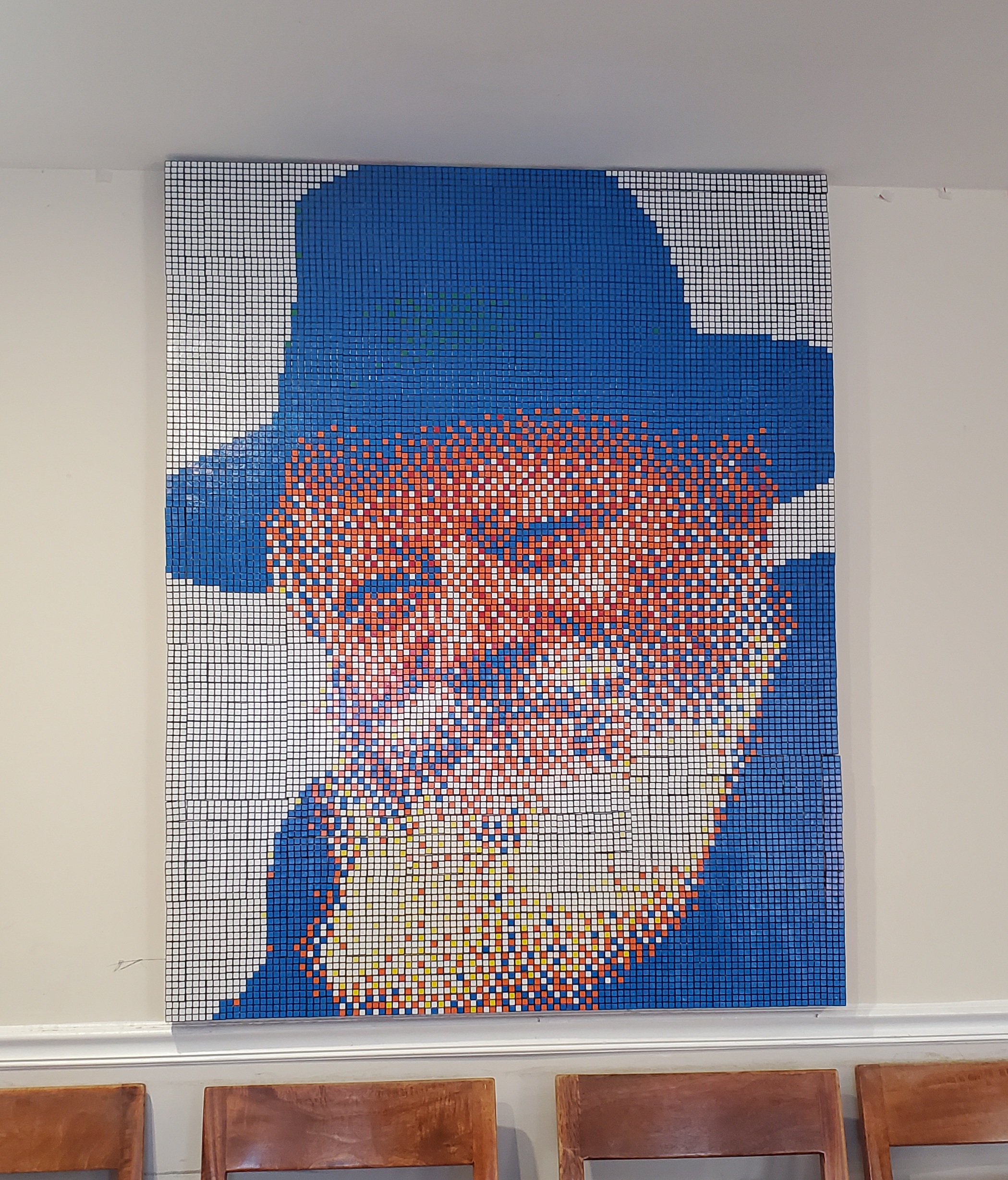 Lubavitcher Rebbe Mosaic